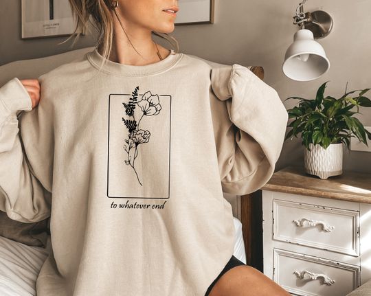 Discover Throne Of Glass Flower Aelin Quote sweatshirt, The Thirteen Sweatshirt