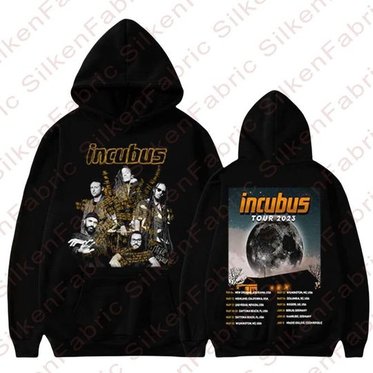 Incubus Rock Band Tour 2023 Shirt, IncuBus Band Hoodie