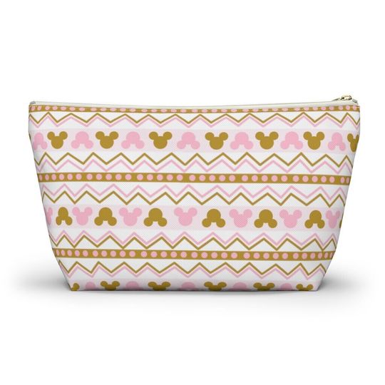Aztec Print Disney Accessory Pouch, Disney Cosmetic Bag, Minnie Bag, Disney Travel
