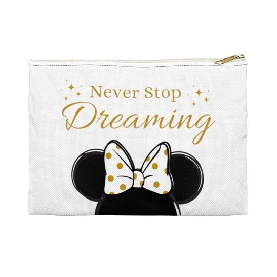Minnie Accessory Pouch, Disney Cosmetic Bag, Mickey Bag, Disney Travel Bag