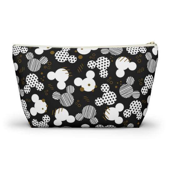 Mickey Mouse Accessory Bag, Disney Cosmetic Bag, Mickey Bag, Disney Travel Bag