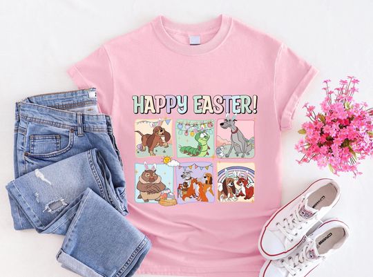 Fox And The Hound Easter Shirt, Disney Vacation Shirt
