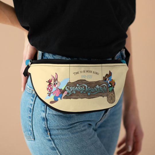 NEW Disney Splash Mountain Fanny Pack, Disney Bag, Magic Kingdom Fanny Pack