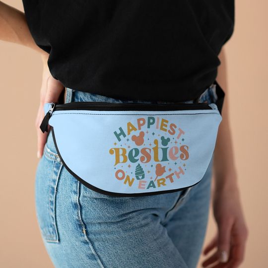 Disney Besties Fanny Pack, Disney Waist Bag, Cute Disney Bag, Disney Gift