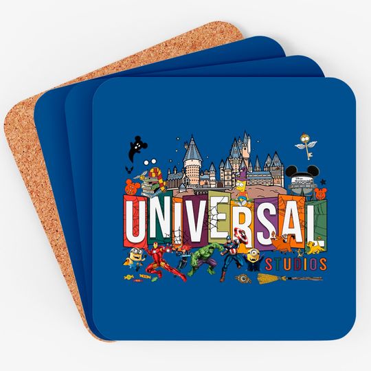Universal Studio Trip Coasters, Universal Studios Coasters, Disney Trip Coasters, Universal Studios Group Coasters