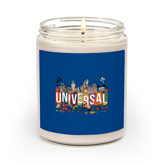 Universal Studio Trip Scented Candles, Universal Studios Scented Candles, Disney Trip Scented Candles, Universal Studios Group Scented Candles