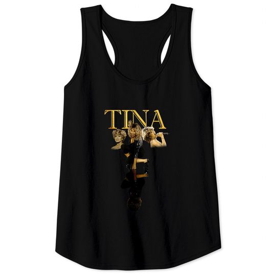 Tina Turner Tank Tops, 80's Girl Tank Tops