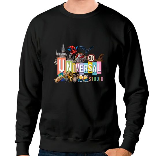 Universal Studios Sweatshirts, Universal Studios Family Sweatshirts, Disney Universal Sweatshirts
