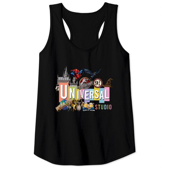 Universal Studios Tank Tops, Universal Studios Family Tank Tops, Disney Universal Tank Tops