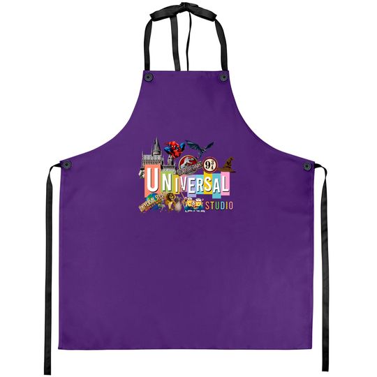 Universal Studios Aprons, Universal Studios Family Aprons, Disney Universal Aprons