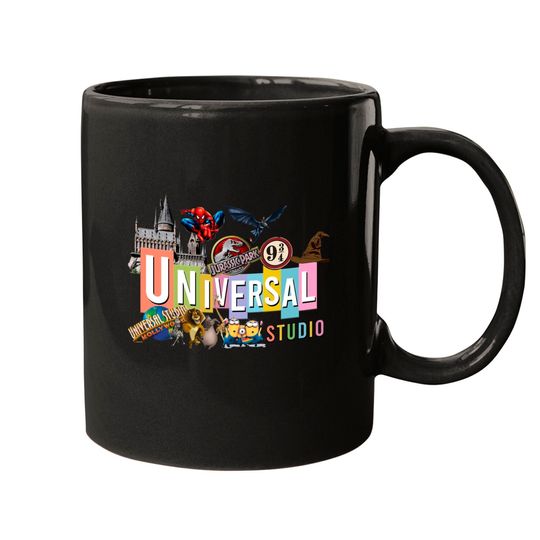 Universal Studios Mugs, Universal Studios Family Mugs, Disney Universal Mugs