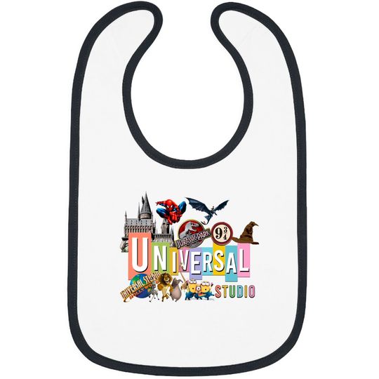 Universal Studios Bibs, Universal Studios Family Bibs, Disney Universal Bibs