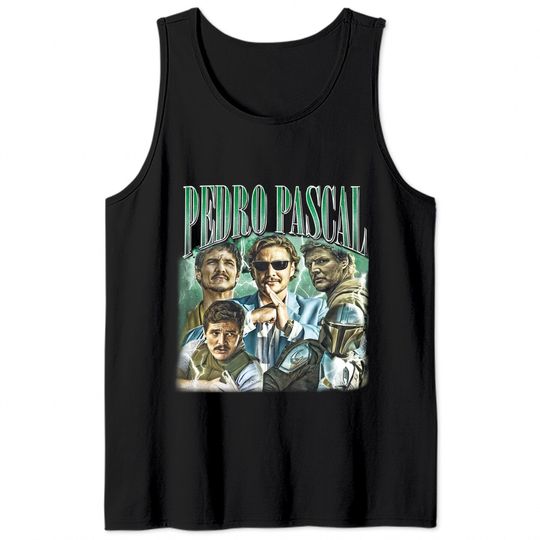 Pedro Pascal Vintage Tank Tops