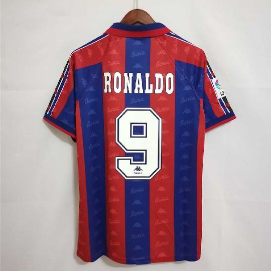 Barcelona retro football shirt Ronaldo 1996-1997 jersey classic