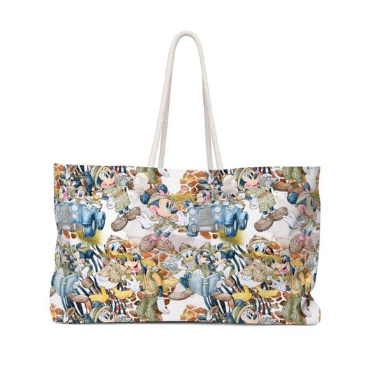 Disney Weekender Bag, Vacation Bag, Animal Kingdom Bag, Safari Bag