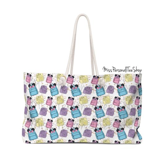 Minnie Mouse Weekender Bag - Disney World Travel Bag