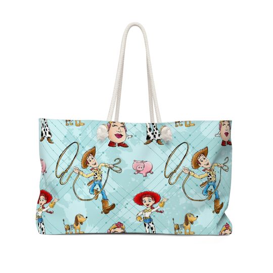 Toy Story Disney, Woody & Buzz Lightyear, Rainbow Disney, Travel bag, Weekender Bag