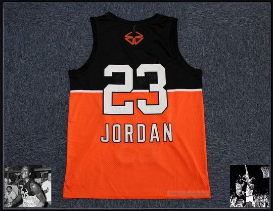 1985 Stefanel Trieste Michael Jordan 23 Exhibition Game Basketball Jersey