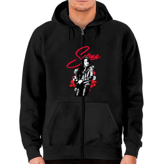 Selena Quintanilla Zip Hoodies