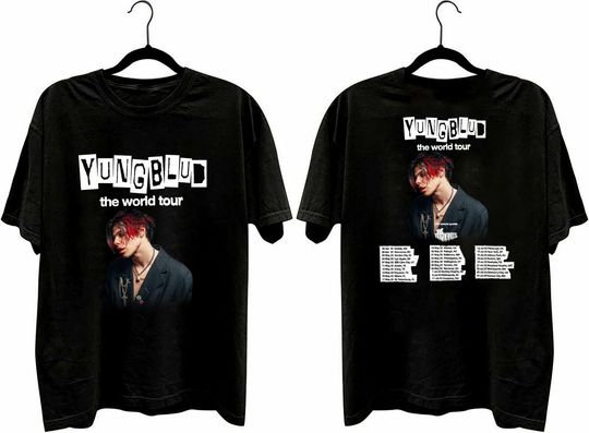 Yungblud World Tour 2023 Shirt, Yungblud Tour 2023 Gift for Fan, Yungblud Shirt, Yungblud Fan Shirt