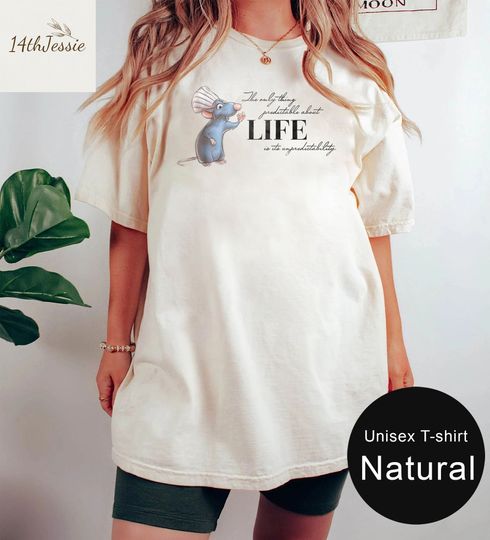 Disney Ratatouille Remy Unpredictable Life Shirt, Disney Trip Shirt