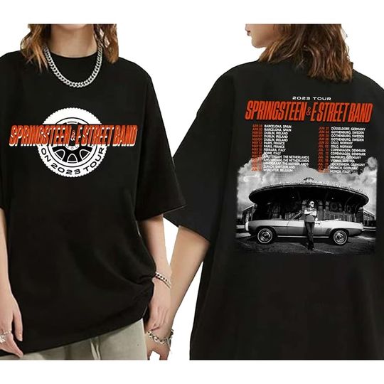 Bruce Springsteen and The E Street Band 2023 Tour Shirt, Bruce Springsteen 2023 Concert Shirt