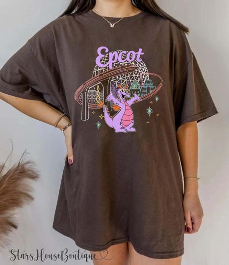 Discover Epcot Figment  Shirt, Epcot Shirt, Figment Shirt, Vintage figment shirt