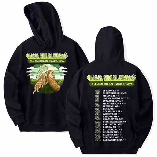 Chris Stapleton All American Road Show 2023 Hoodie