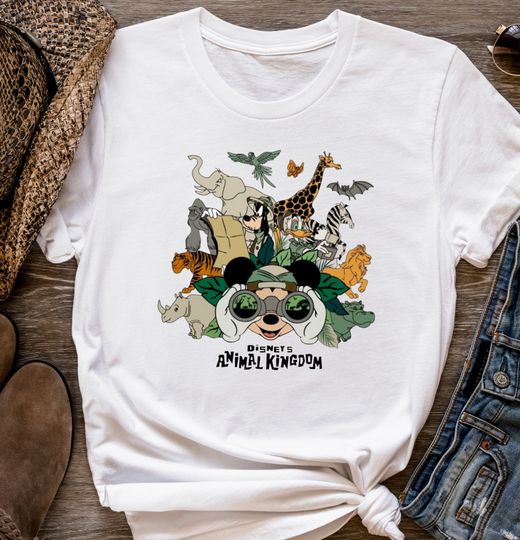 Disney Animal Kingdom Shirt and Sweatshirt, Mickey Safari T-shirt