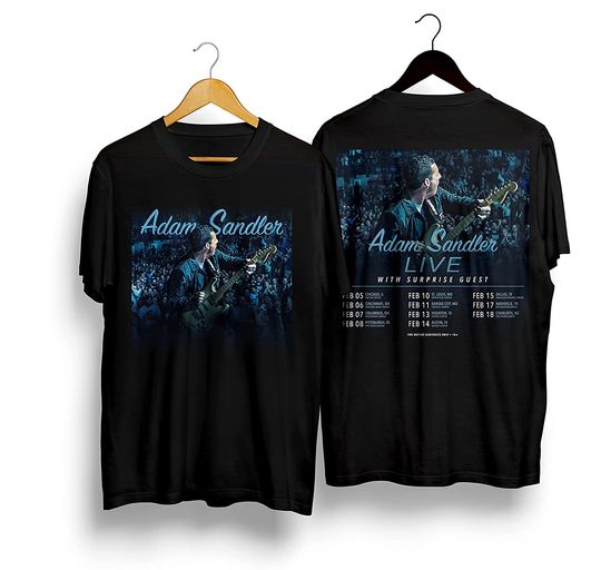 Adam Sandler Shirt Tour 2023 TShirt