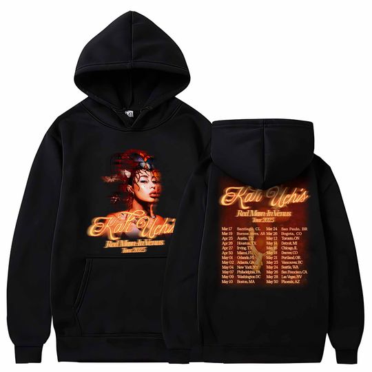 Kali Uchis T-shirts, Kali Unchis Tour 2023, Kali Uchis Red Moon In Venus Tour 2023 Hoodie