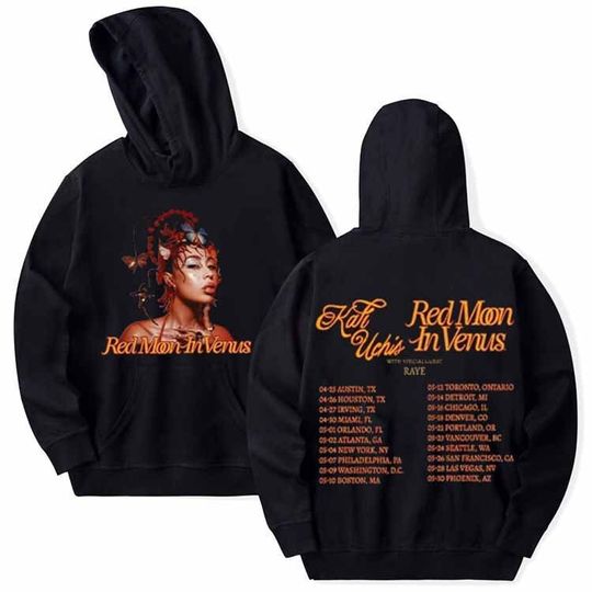 Kali Uchis hoodie, Red Moon in Venus Tour Kali Unchis Hoodie