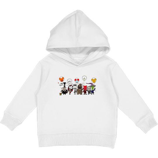 Nightmare before christmas Kids Pullover Hoodies, Jack and Sally Kids Pullover Hoodies, Disney Halloween Kids Pullover Hoodies