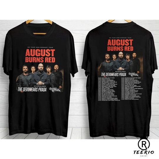 2023 August Burns Red 2023 Tour T-shirt
