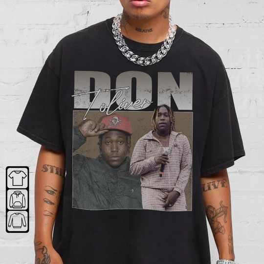 Don Toliver Streetwear Shirt Hip Hop 90s Vintage Retro Graphic Tee Rap Gifts Unisex T-Shirt