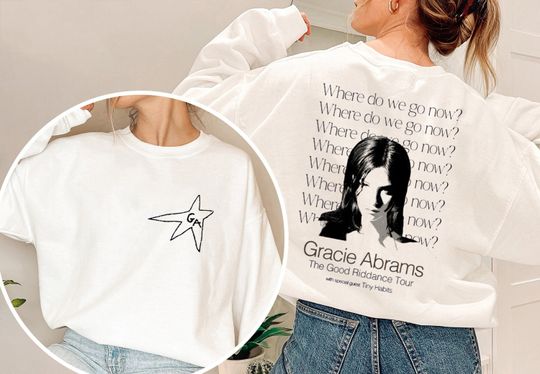 Gracie Abrams Shirt, Gracie Abrams The Good Riddance Tour 2023 Shirt