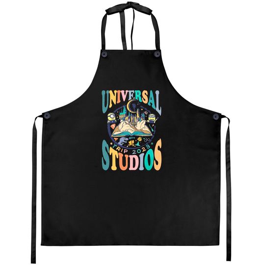 Universal Studios Aprons, Universal Studios 2023 Aprons, Disney Trip 2023 Aprons