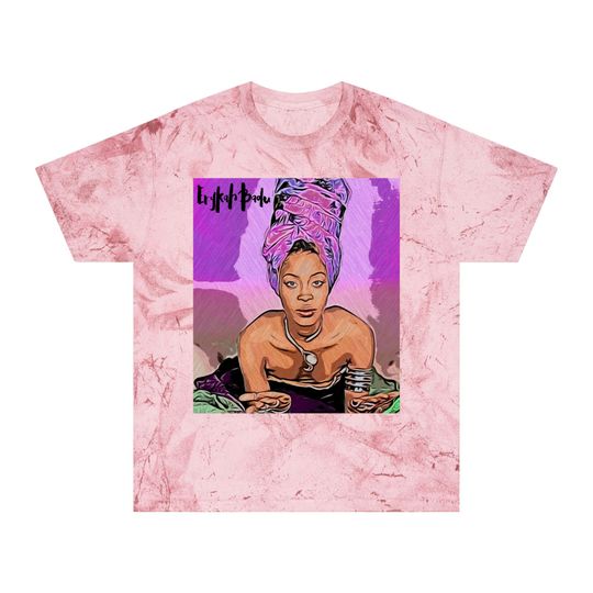 Erykah Badu Tie-Dye Graphic T-Shirt, unisex