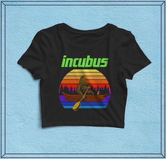 Incubus Tour Crop Top - Music Shirt, Women Shirts