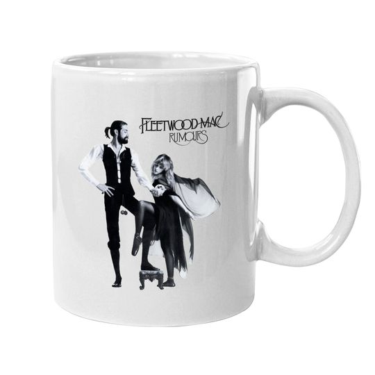 Fleetwood Mac Mugs For Women, Vintage Floral Retro Band Graphic Mugs
