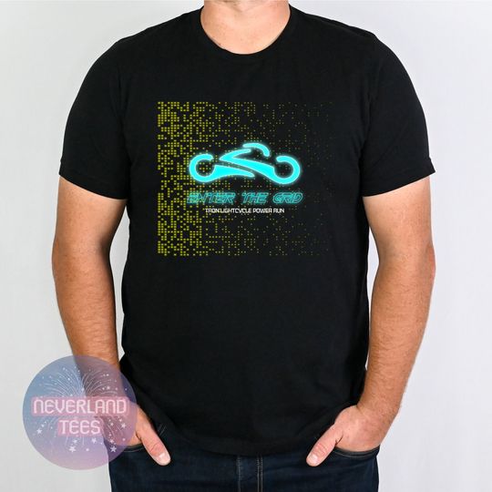 Discover Tron Lightcycle Run Shirt, Disney World Shirt