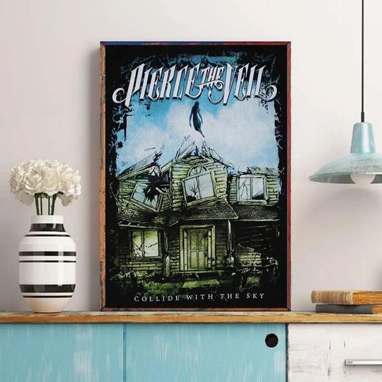 Pierce the Veil Collide With the Sky Emo Band Poster