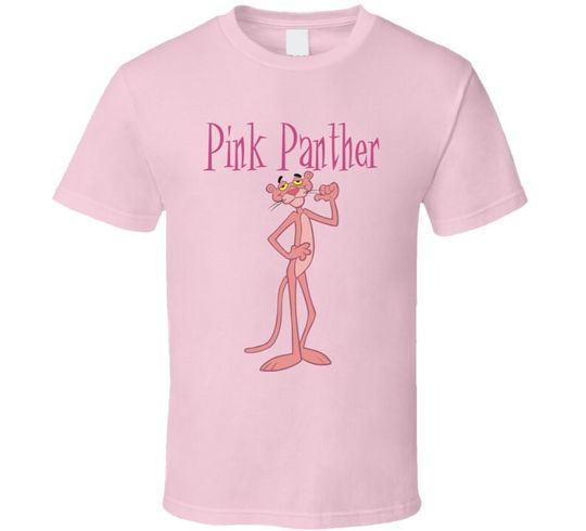The Pink Panther Retro Vintage 70's Cartoon Throwback Nostalgic T Shir T Shirt