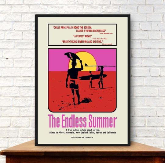 Discover The Endless Summer Movie Poster, Movie