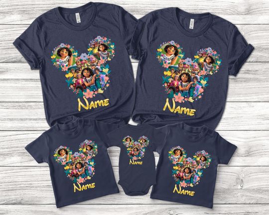 Disney Encanto Shirt/ Personalized Encanto Shirt/ Disney Family Trip Vacation