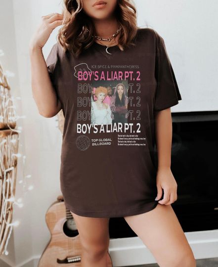 Ice Spice and PinkPantheress Boy's a liar Pt. 2 Shirt