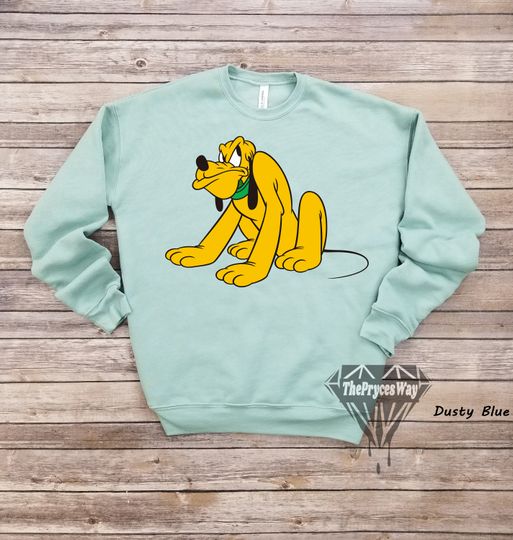 Angry Pluto Sweatshirt,Disney Pluto Shirt,Animal Kingdom,Disney Characters