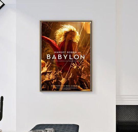Babylon Movie Poster Film Art, Home Decor