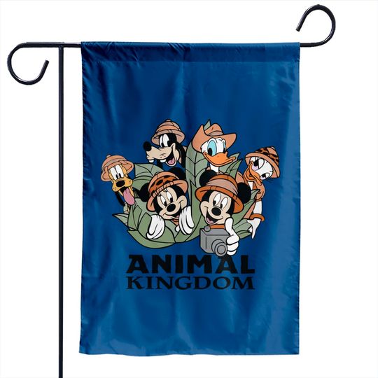 Disney Animal Kingdom Garden Flags, Disney Ears Garden Flags