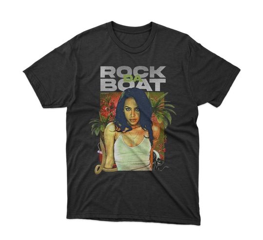 Rock Da Boat - Aaliyah Inspired Tribute Tee